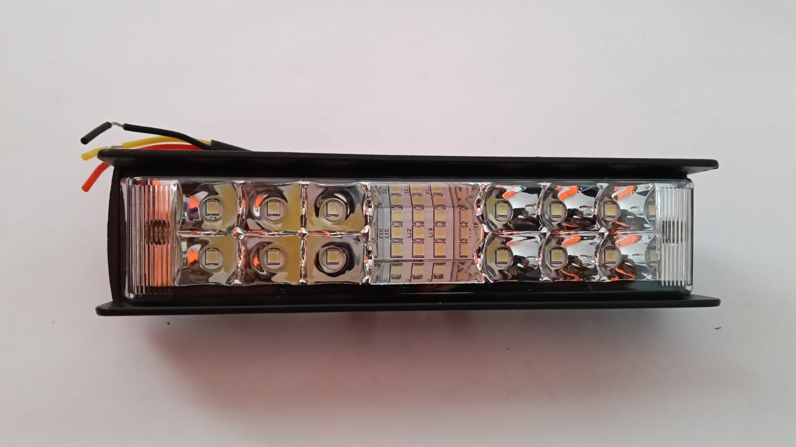 EXPLO REC LINEAL BICOLOR 29 LED DE LUJO 16X4 CM (XK-W381-WY)